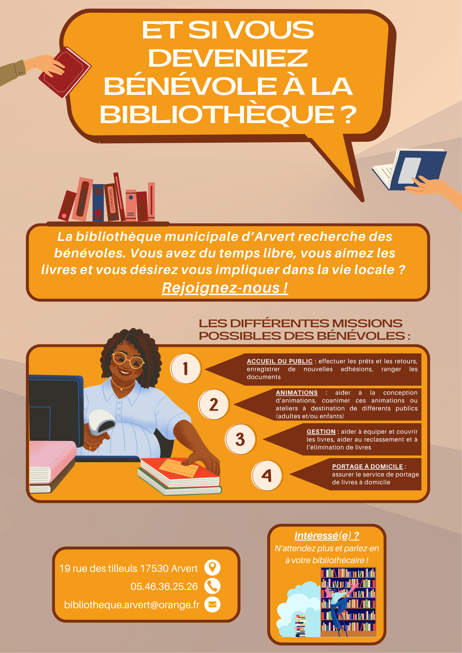 ON RECHERCHE DES BÉNÉVOLES 1