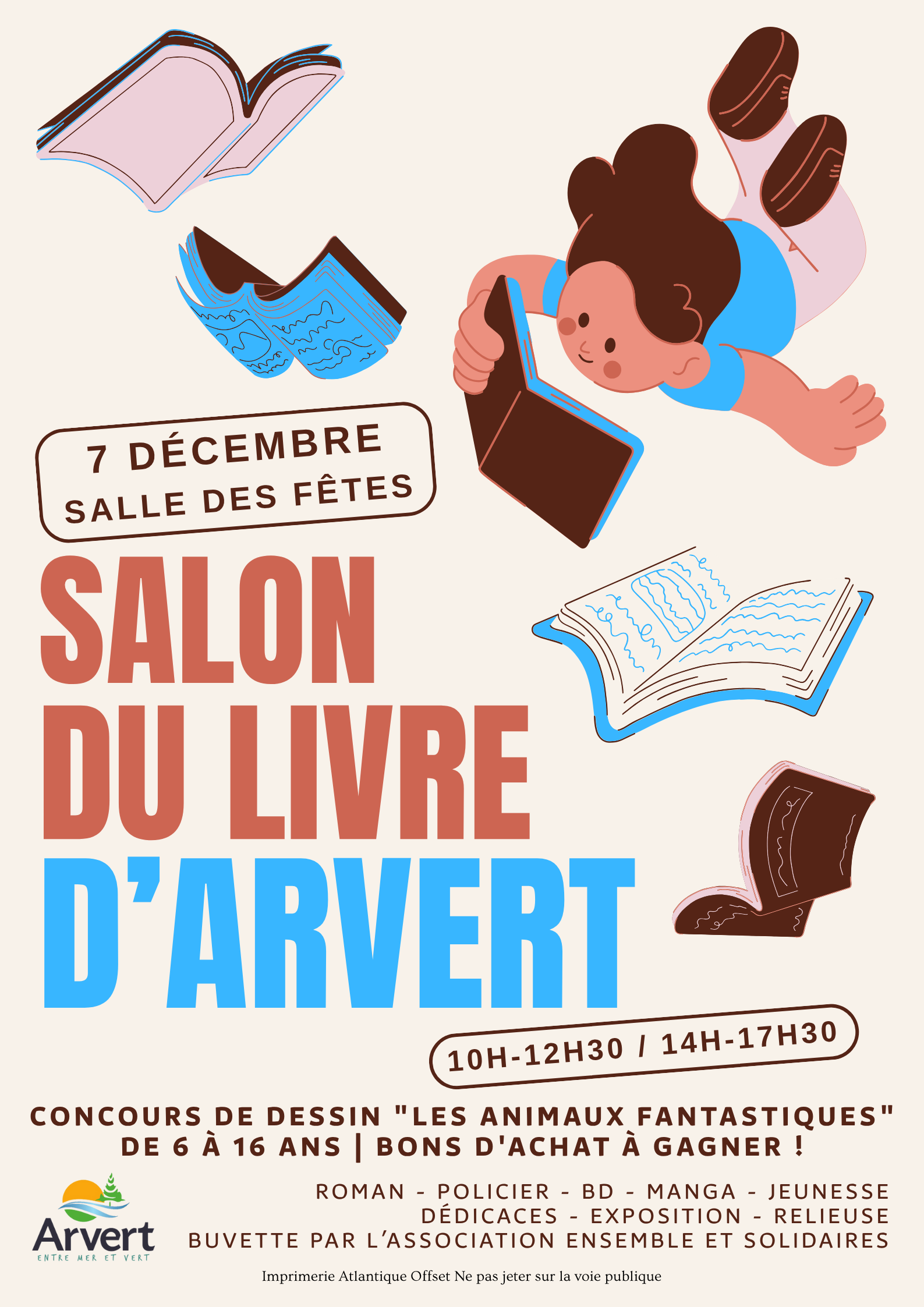 Salon du livre 2025 Affiche