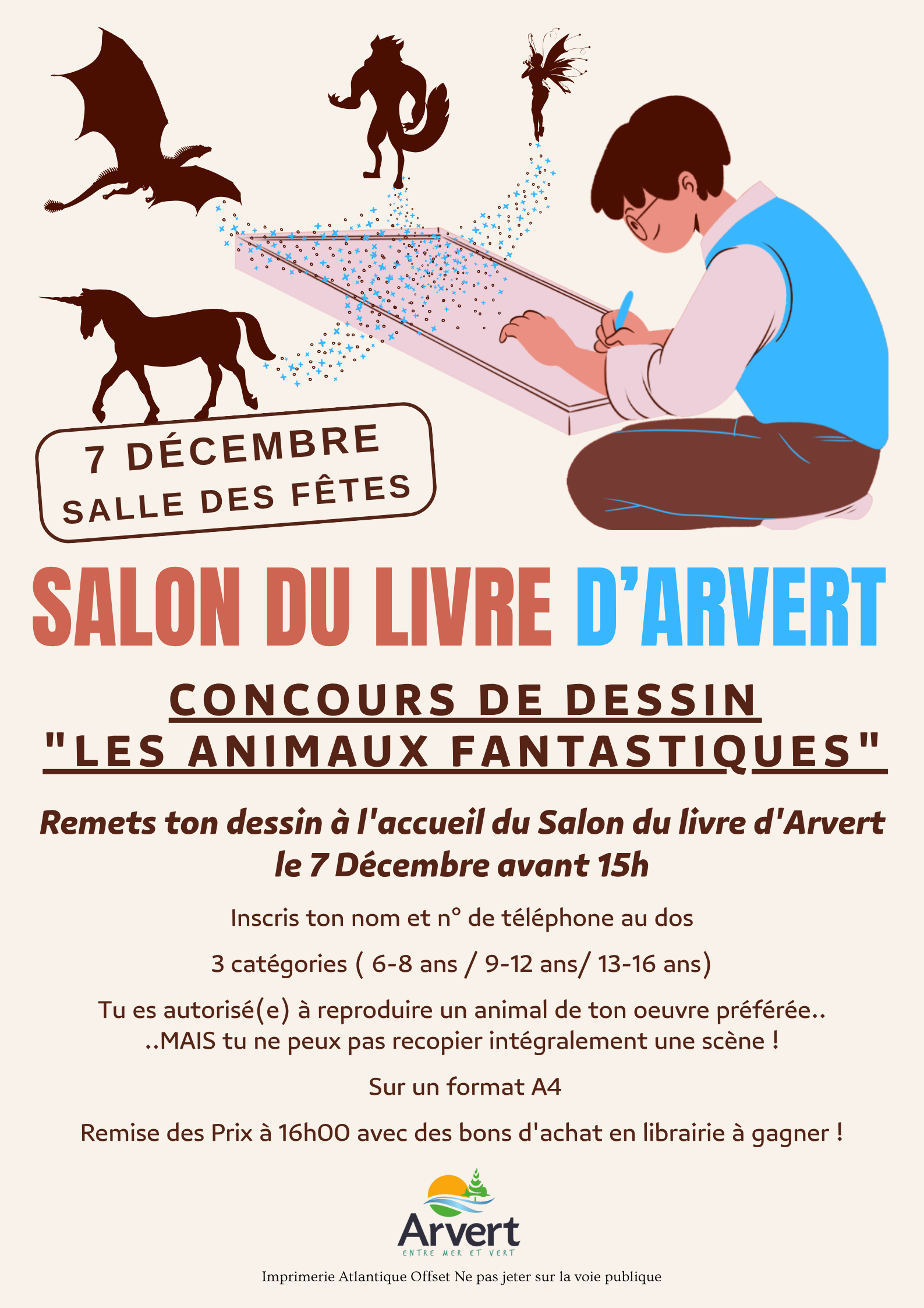 Salon du livre 2025 Concours de dessin